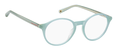 Premium Women Tommy Hilfiger Eyeglasses: TH 1841 - Aqua(2) - SpecSMART Eye Clinic (Diagonal View)